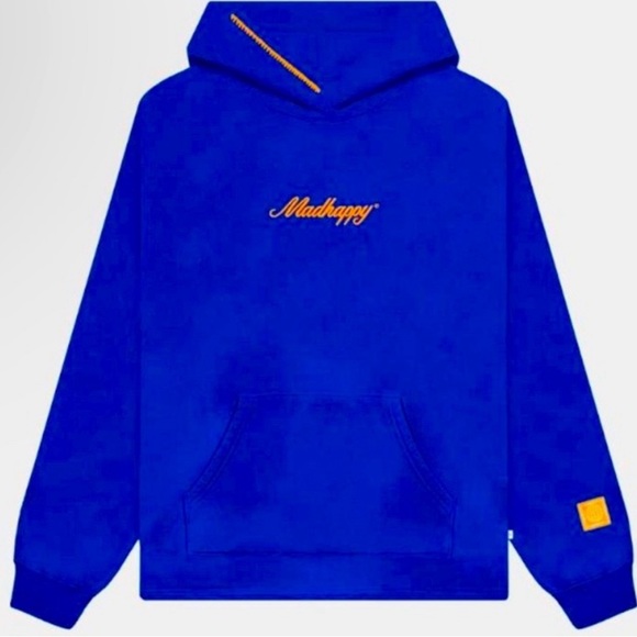 Cobalt blue OG Madhappy hoodie - Picture 1 of 5
